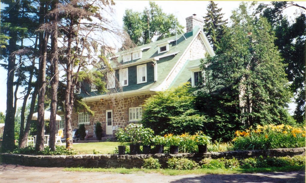 The farmhouse in Ste-Anne-de-Bellevue bought by BICA. Taken by Patrick Campbell in 2000. With permission